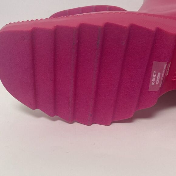 INC International Concepts Pink Square Toe Block Heel Rain Boots Size 10 NWOB - Picture 12 of 12